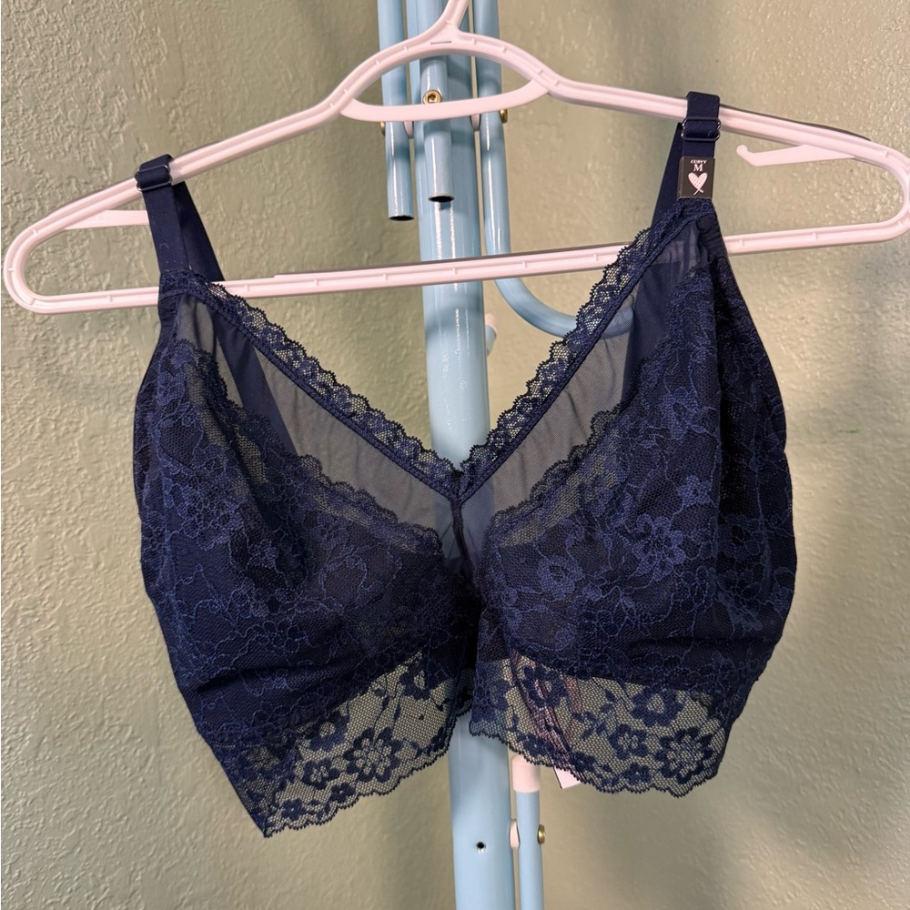 Victoria's Secret Navy Lace Bralette